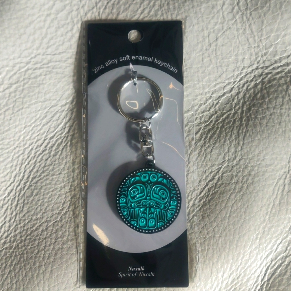 'Spirit of Nuxalk' Keychain Indigenous Design by Chazz Mack, Nuxalk